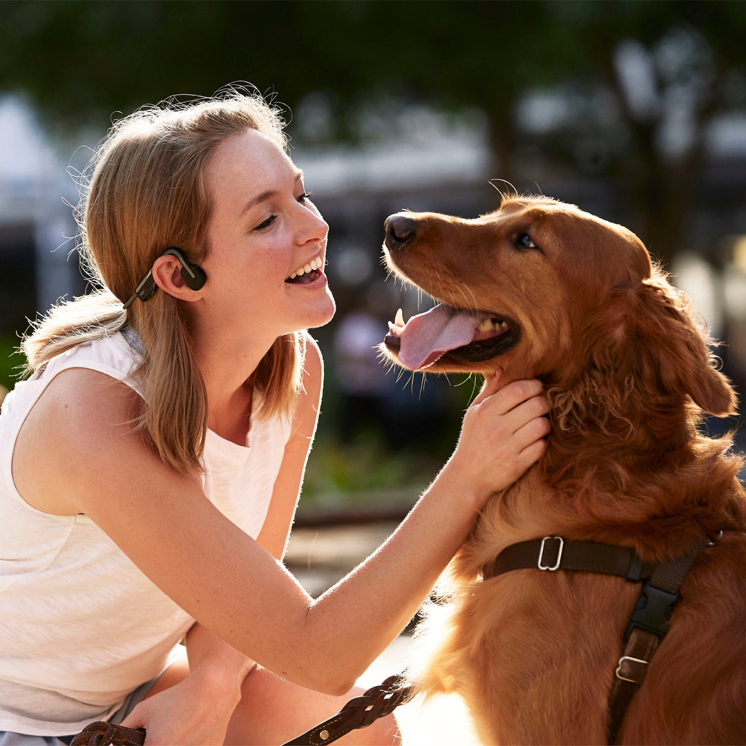 Shokz - OpenMove Bone Conduction Open Ear Lifestyle/Sport Headphones - Gray_2