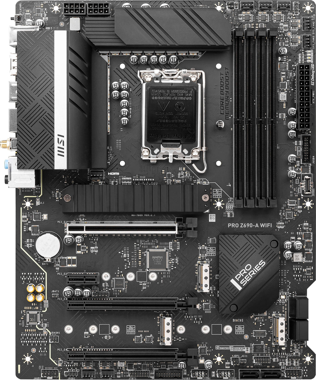 MSI - PRO Z690-A WIFI  Socket LGA 1700 USB 3.2 Intel Motherboard_1