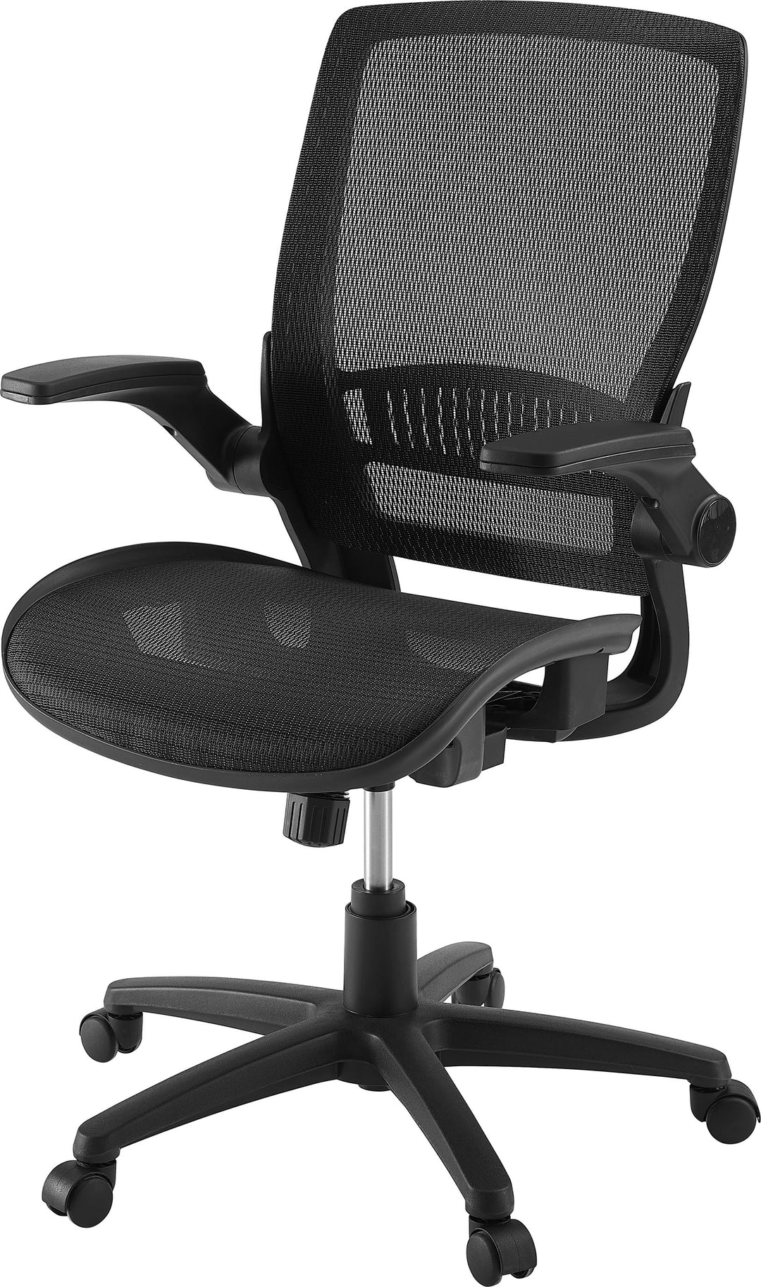 Insignia™ - Ergonomic Mesh Office Chair with Adjustable Arms - Black_2