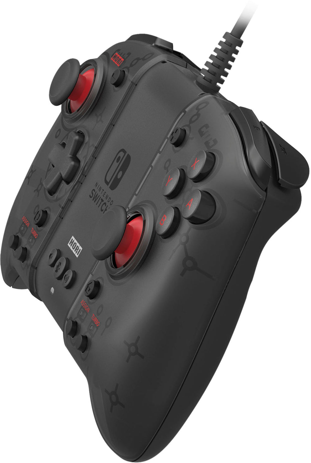 Hori - Split Pad Pro Attachment Set for Nintendo Switch - Black_1