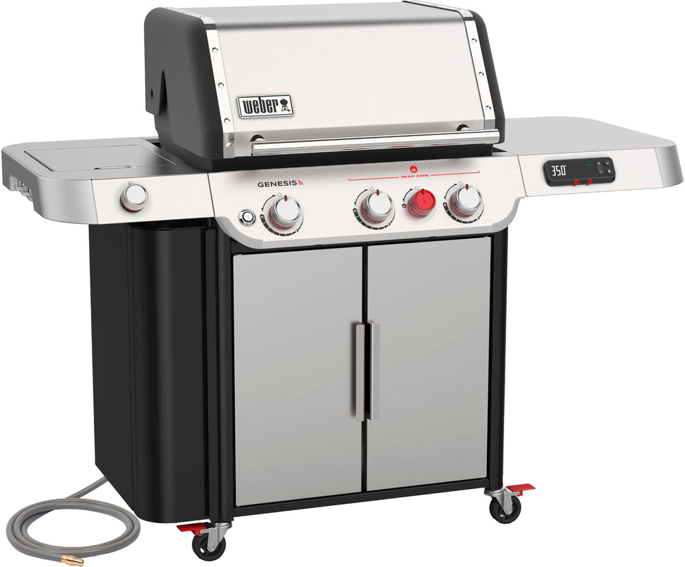 Weber - Genesis Smart SX-335 Natural Gas Grill - Stainless Steel_1