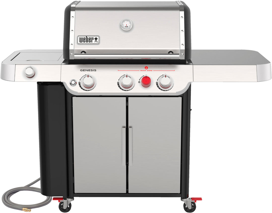 Weber - Genesis S-335 Natural Gas Grill - Stainless Steel_0