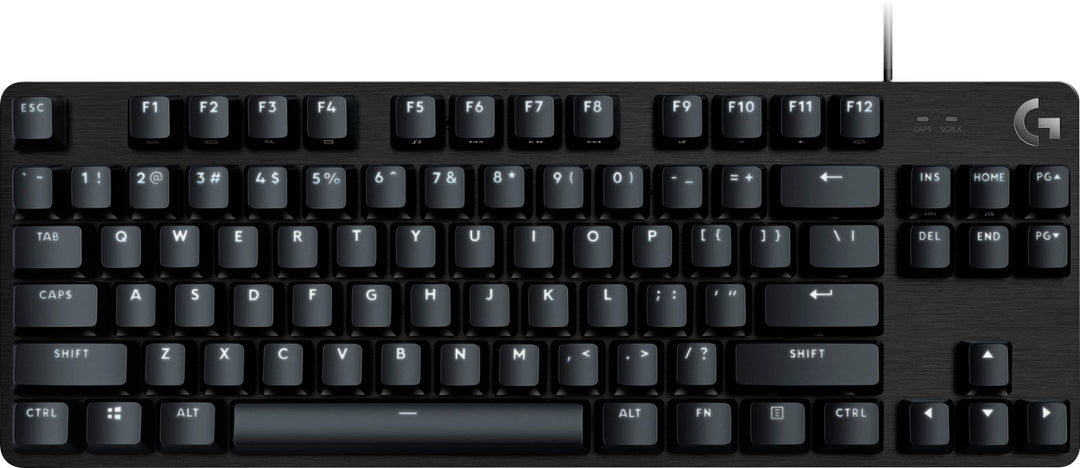 Logitech - G413 TKL SE Tenkeyless Wired Mechanical Tactile Switch Gaming Keyboard for Windows/Mac with Backlit Keys - Black_0
