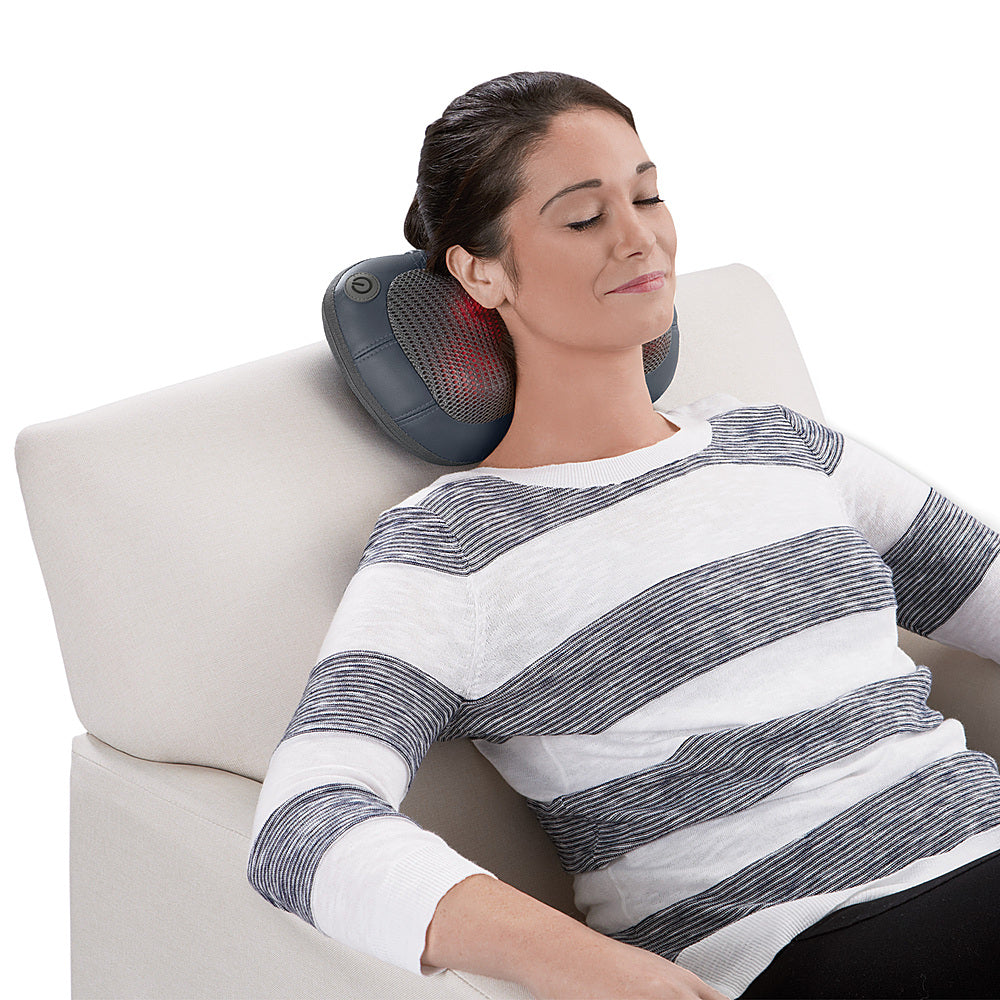 Infinity - Corded Massage Pillow - Gray_2