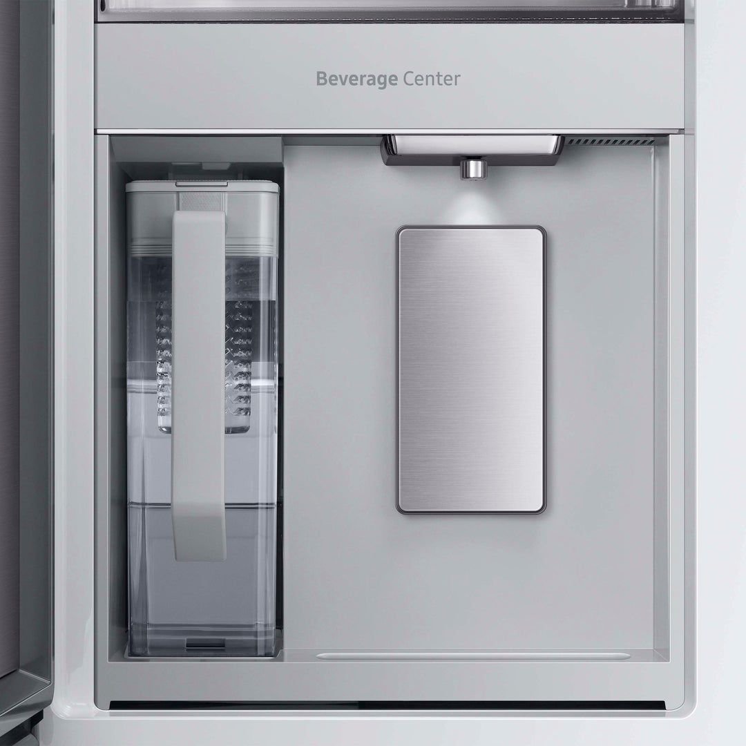 Samsung - Bespoke 29 cu. ft 4-Door French Door Refrigerator with Beverage Center - Stainless steel_12