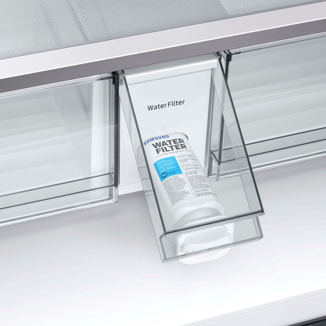 Samsung - Bespoke 29 cu. ft 4-Door French Door Refrigerator with Beverage Center - Stainless steel_6