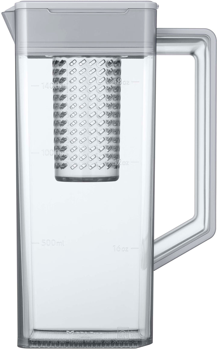 Samsung - Bespoke 30 cu. ft 3-Door French Door Refrigerator with AutoFill Water Pitcher - Stainless steel_8