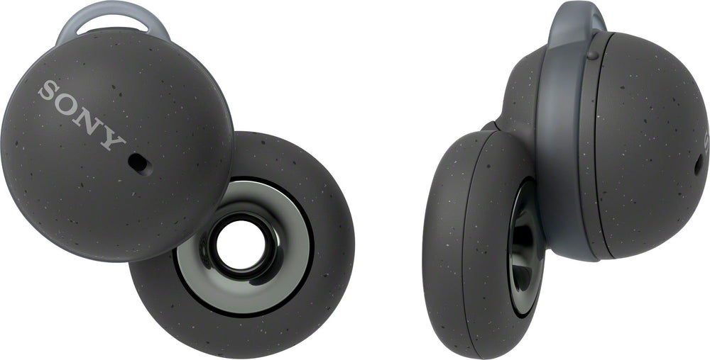 Sony - LinkBuds True Wireless Open-Ear Earbuds - Dark Gray_1
