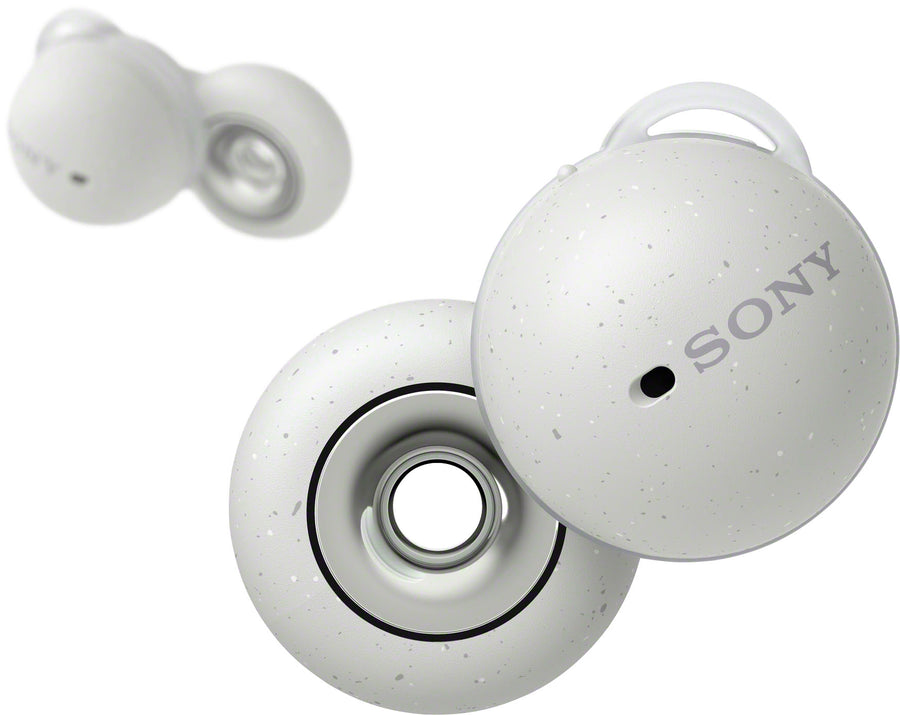 Sony - LinkBuds True Wireless Open-Ear Earbuds - White_0