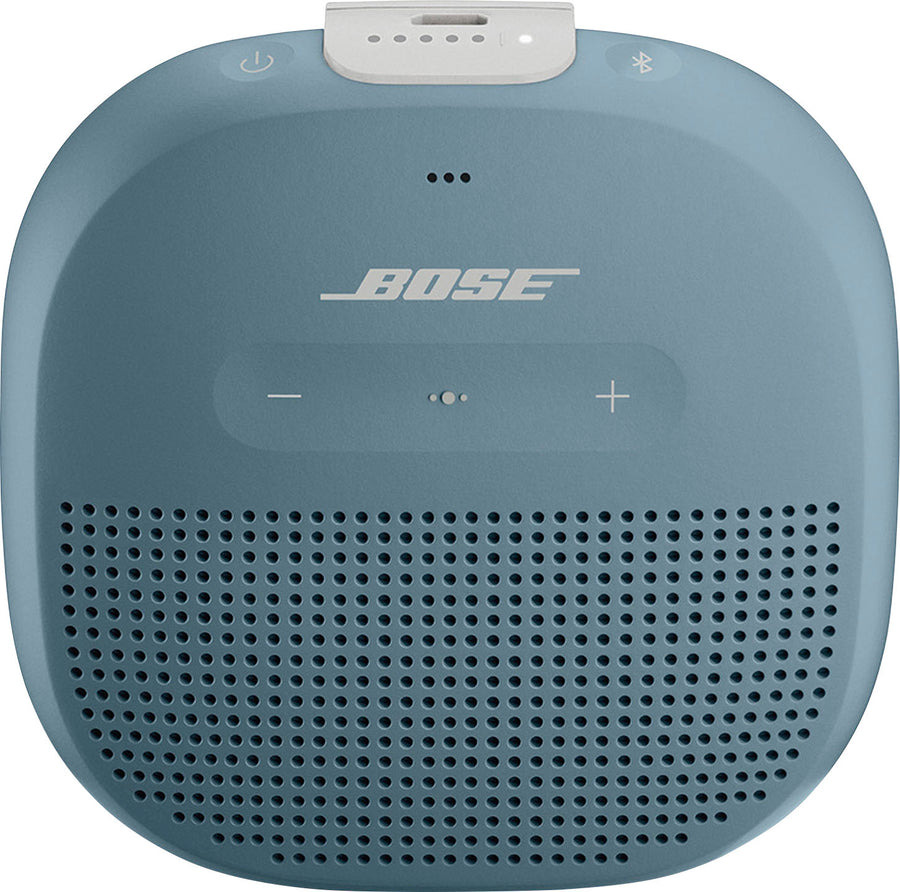 Bose - SoundLink Micro Portable Bluetooth Speaker with Waterproof Design - Stone Blue_0