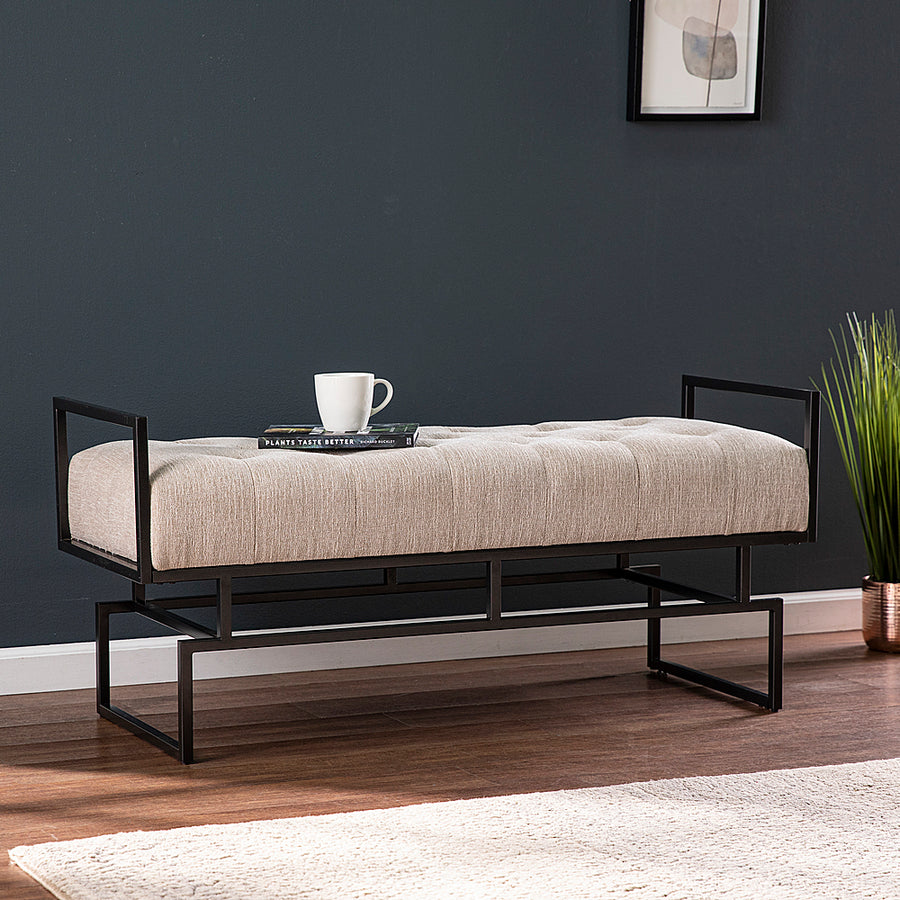 SEI Furniture - Coniston Upholstered Bench_0