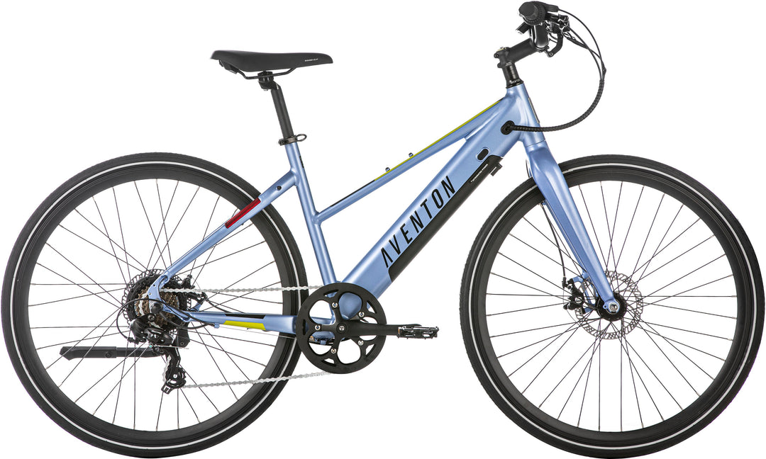 Aventon - Soltera 7-Speed Step-Through Ebike w/ 40 mile Max Operating Range and 20 MPH Max Speed - Lilac Grey_1