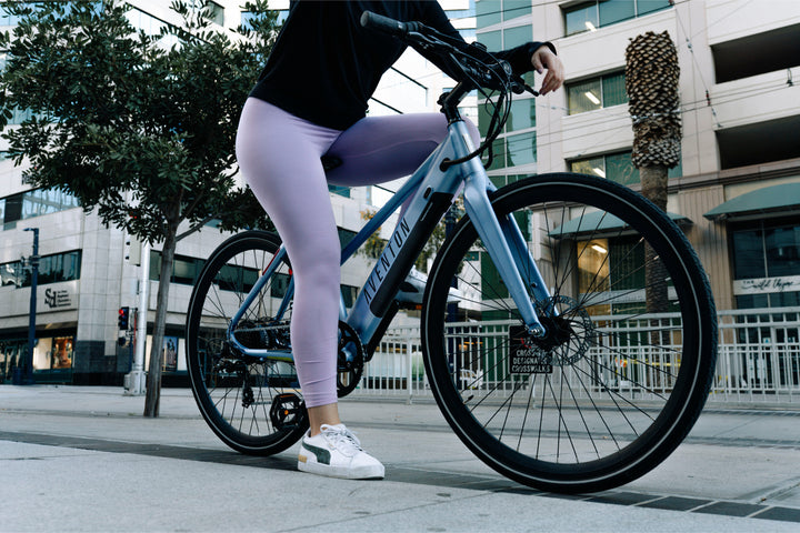Aventon - Soltera 7-Speed Step-Through Ebike w/ 40 mile Max Operating Range and 20 MPH Max Speed - Lilac Grey_3