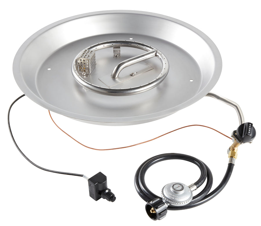 Yardbird® - Fire Table Burner Insert Kit - Round - Stainless Steel_0