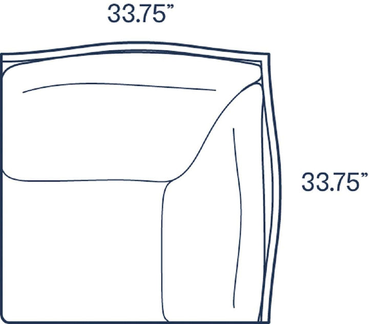 Yardbird® - Colby Outdoor 90 Degree Corner - Silver_3