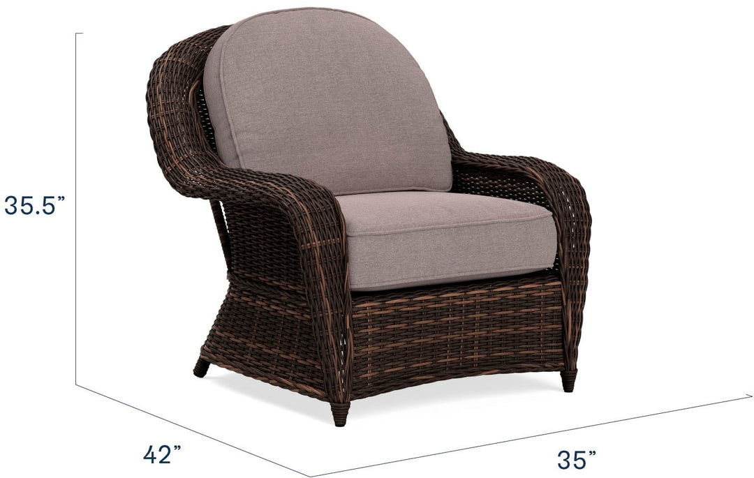Yardbird® - Waverly Outdoor Fixed Chair - Shale_2