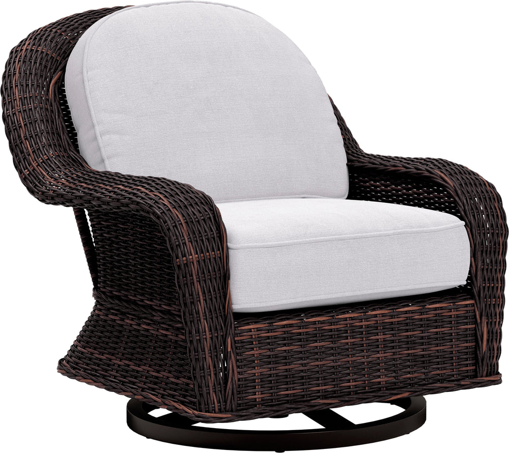 Yardbird® - Waverly Outdoor Swivel Glider Chair - Silver_1
