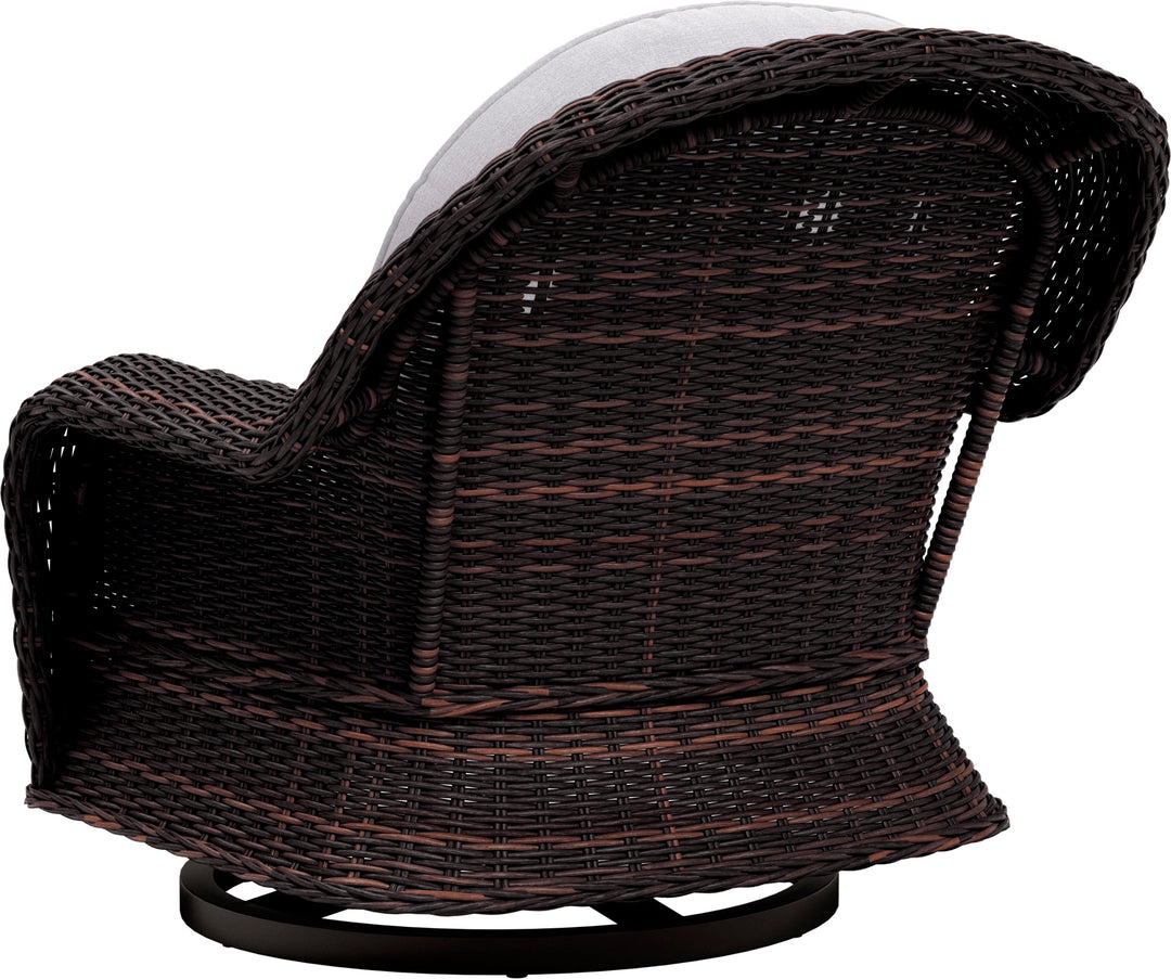 Yardbird® - Waverly Outdoor Swivel Glider Chair - Silver_4