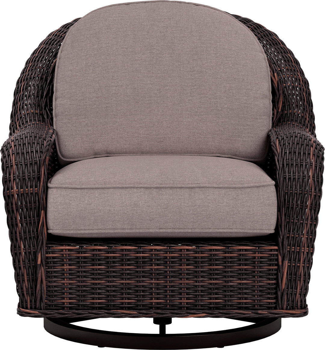 Yardbird® - Waverly Outdoor Swivel Glider Chair - Shale_0