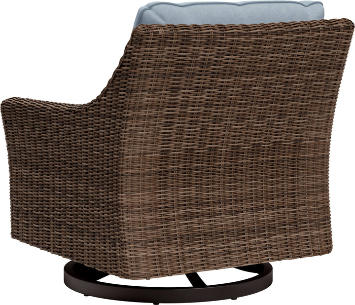 Yardbird® - Harriet Outdoor Swivel Glider Chair - Mist_3