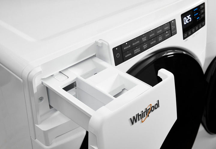 Whirlpool - 4.5 Cu. Ft. High-Efficiency Stackable Front Load Washer with Steam and Quick Wash Cycle - White_6