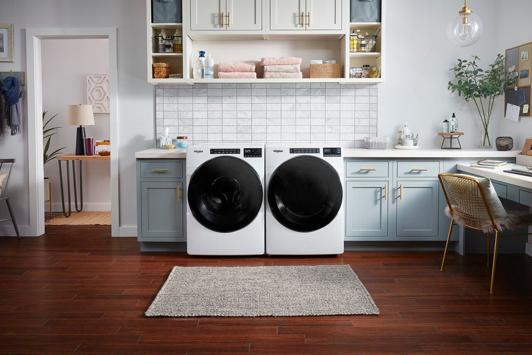 Whirlpool - 4.5 Cu. Ft. High-Efficiency Stackable Front Load Washer with Steam and Quick Wash Cycle - White_2