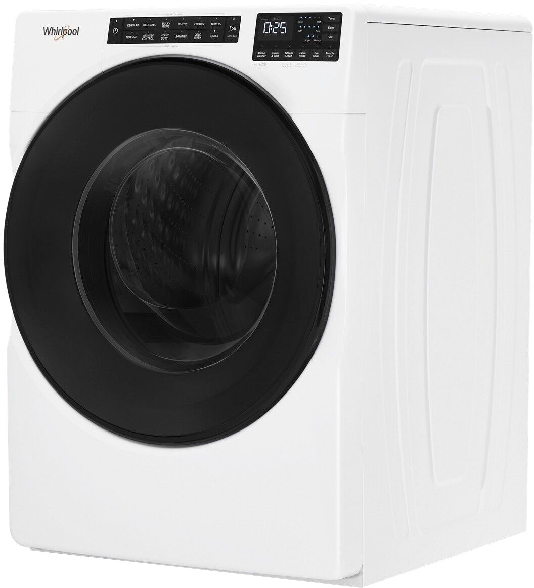 Whirlpool - 4.5 Cu. Ft. High-Efficiency Stackable Front Load Washer with Steam and Quick Wash Cycle - White_14