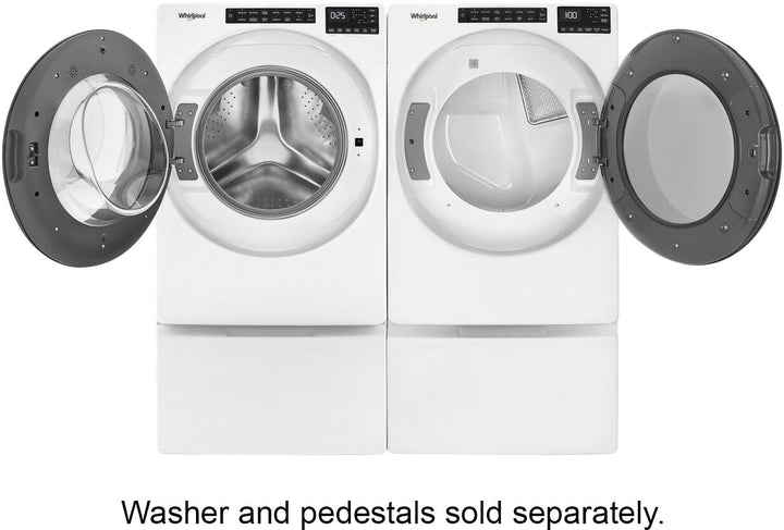 Whirlpool - 7.4 Cu. Ft. Stackable Electric Dryer with Wrinkle Shield - White_11