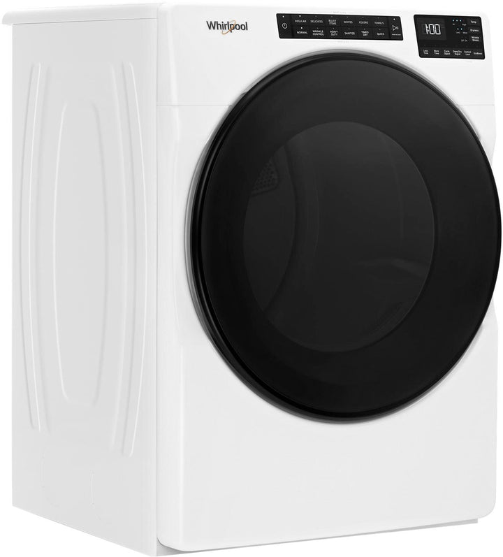 Whirlpool - 7.4 Cu. Ft. Stackable Electric Dryer with Wrinkle Shield - White_8
