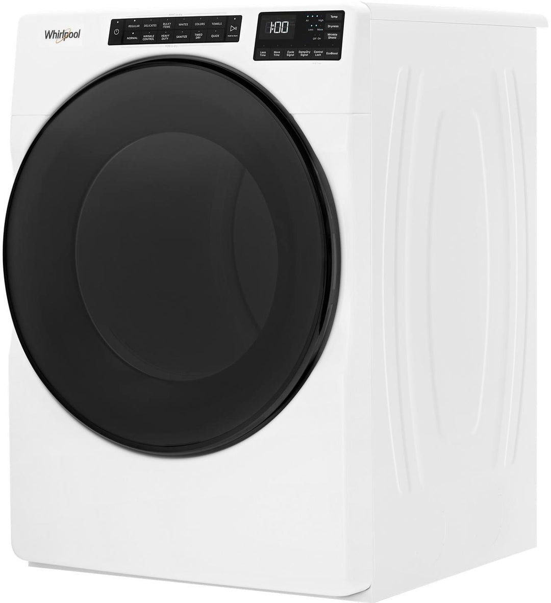 Whirlpool - 7.4 Cu. Ft. Stackable Electric Dryer with Wrinkle Shield - White_6
