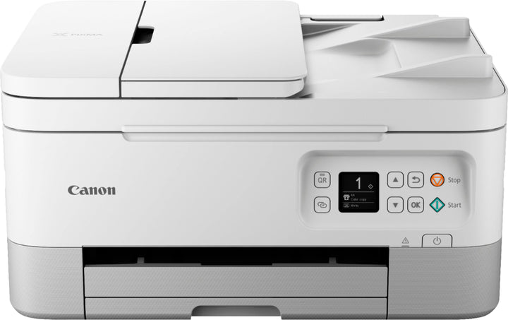 Canon - PIXMA TR7020a Wireless All-In-One Inkjet Printer - White_0