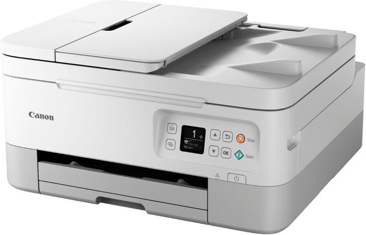 Canon - PIXMA TR7020a Wireless All-In-One Inkjet Printer - White_8