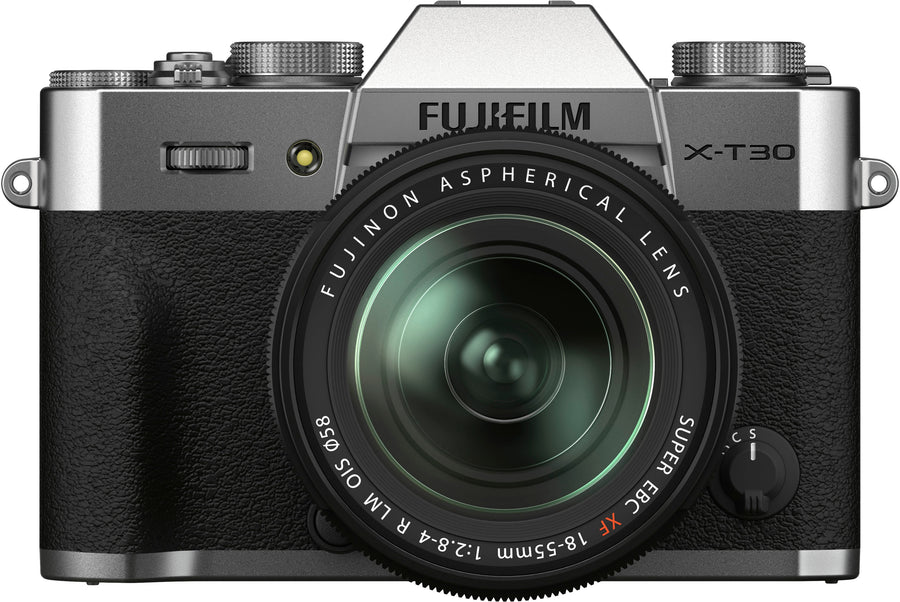 Fujifilm - X-T30 II Mirrorless Camera with XF18-55mm Lens Kit - Silver_0