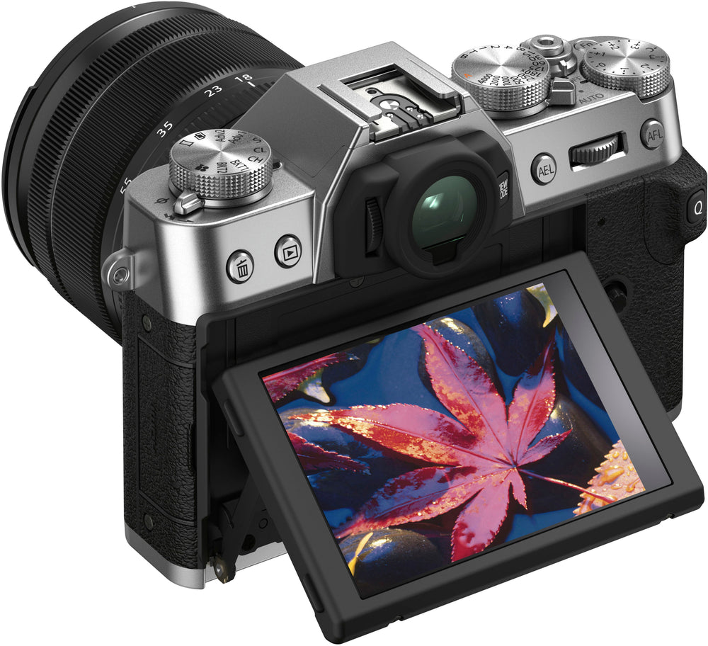 Fujifilm - X-T30 II Mirrorless Camera with XF18-55mm Lens Kit - Silver_1