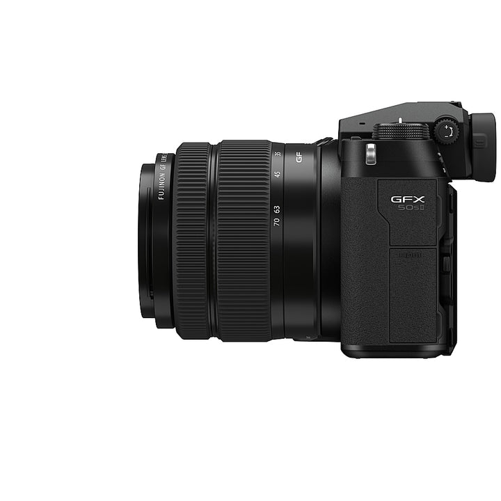 Fujifilm - GFX50S II Mirorrless Camera with Fujinon GF35-70mmF4.5-5.6 WR Lens - Black_3