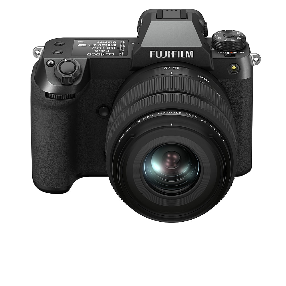 Fujifilm - GFX50S II Mirorrless Camera with Fujinon GF35-70mmF4.5-5.6 WR Lens - Black_4