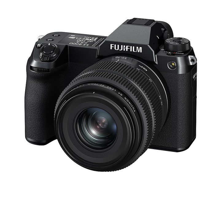Fujifilm - GFX50S II Mirorrless Camera with Fujinon GF35-70mmF4.5-5.6 WR Lens - Black_2