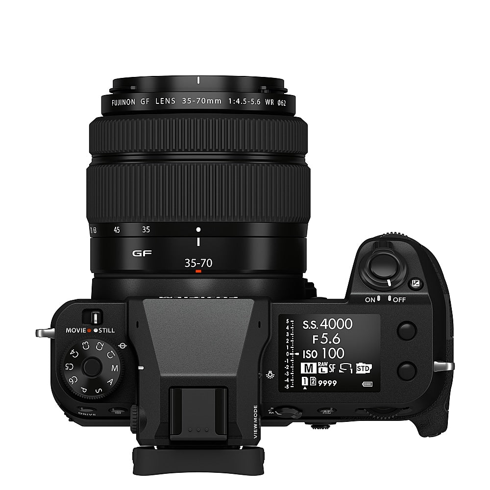 Fujifilm - GFX50S II Mirorrless Camera with Fujinon GF35-70mmF4.5-5.6 WR Lens - Black_1