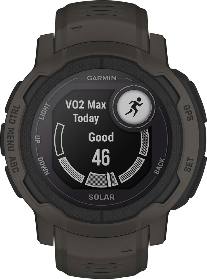 Garmin - Instinct 2 Solar 45 mm Smartwatch Fiber-reinforced Polymer - Graphite_4