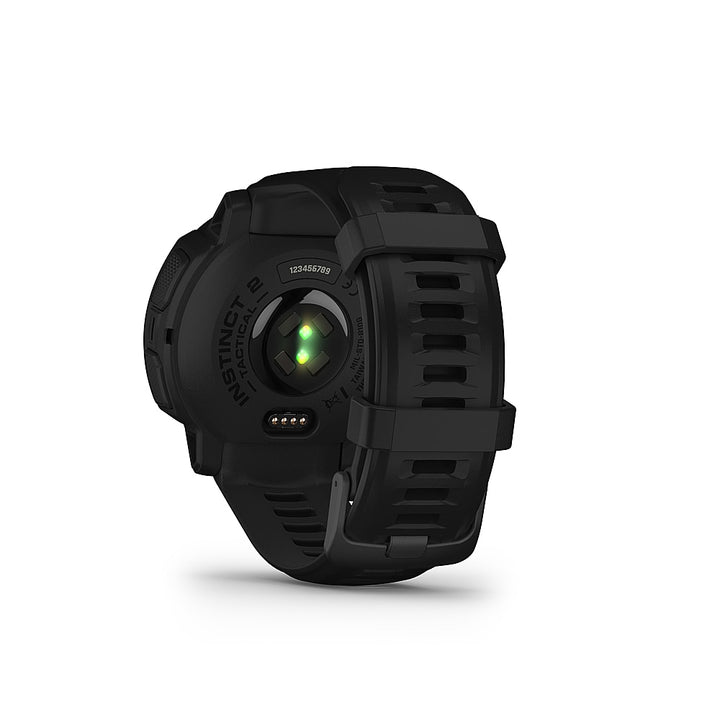 Garmin - Instinct 2 Solar Tactical Edition 45mm Smartwatch Fiber-reinforced Polymer - Black_3