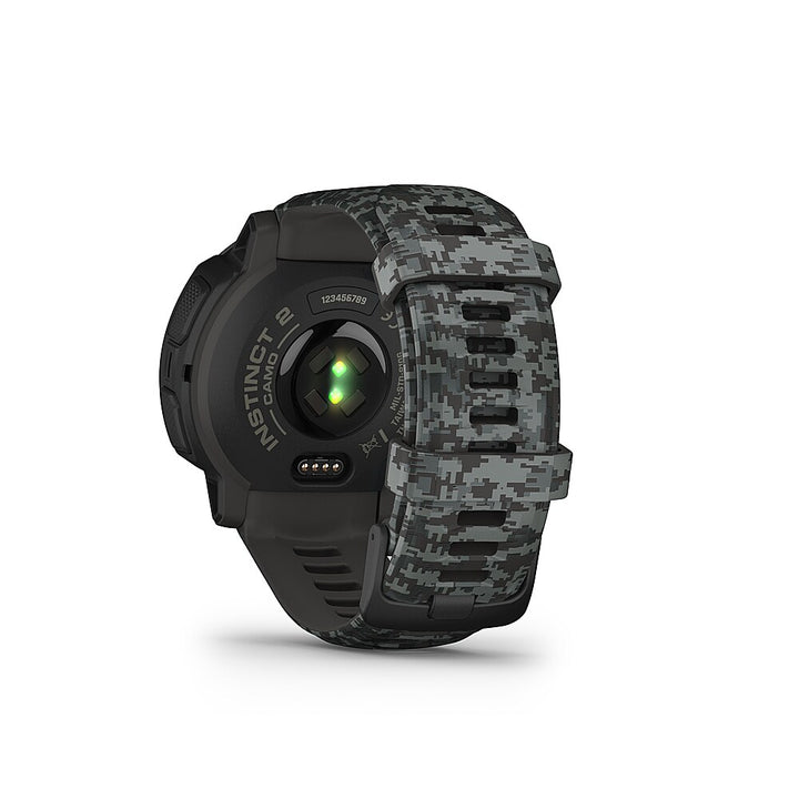 Garmin - Instinct 2 Camo Edition 45 mm Smartwatch Fiber-reinforced Polymer - Graphite Camo_3