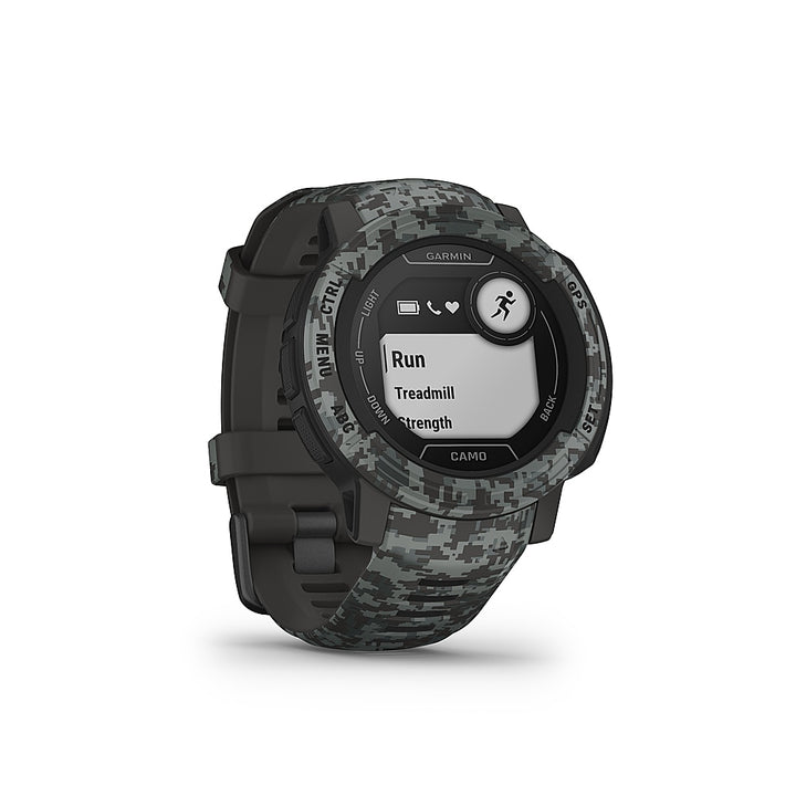 Garmin - Instinct 2 Camo Edition 45 mm Smartwatch Fiber-reinforced Polymer - Graphite Camo_1