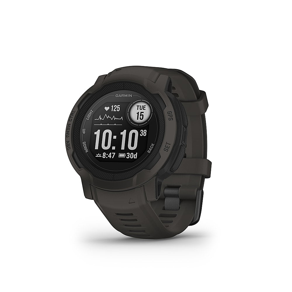 Garmin - Instinct 2S 40 mm Smartwatch Fiber-reinforced Polymer - Graphite_2