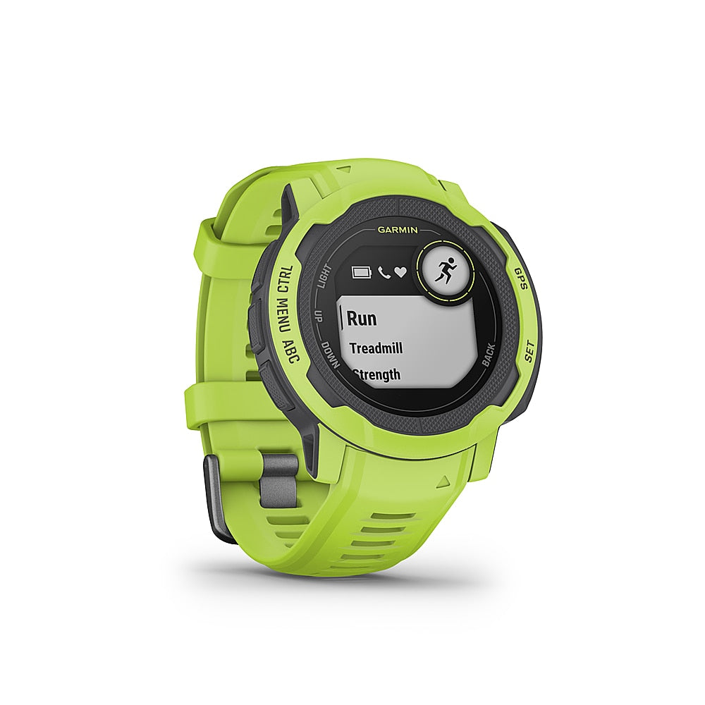 Garmin - Instinct 2 45 mm Smartwatch Fiber-reinforced Polymer - Electric Lime_1