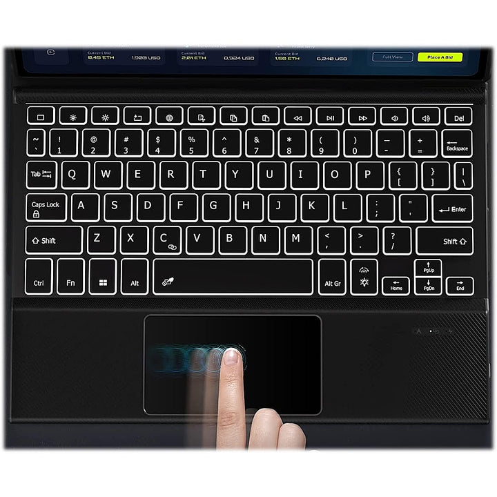 SaharaCase - Keyboard Case for Samsung Galaxy Tab A8 - Black_3
