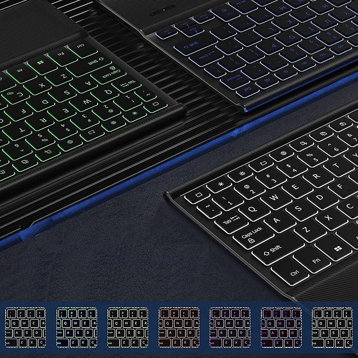SaharaCase - Keyboard Case with TrackPad for Samsung Galaxy Tab S8+ - Black_1