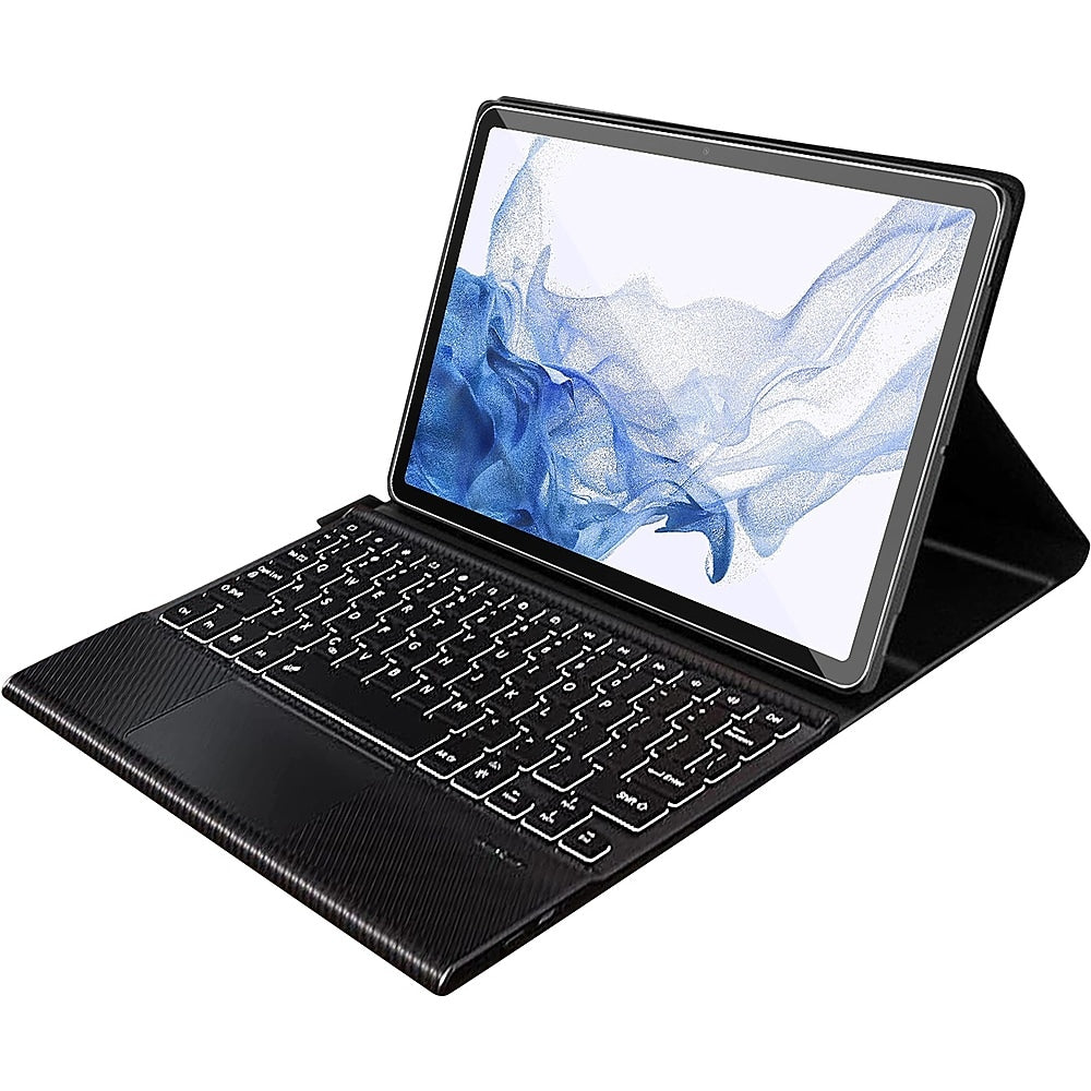 SaharaCase - Keyboard Case with TrackPad for Samsung Galaxy Tab S8+ - Black_0