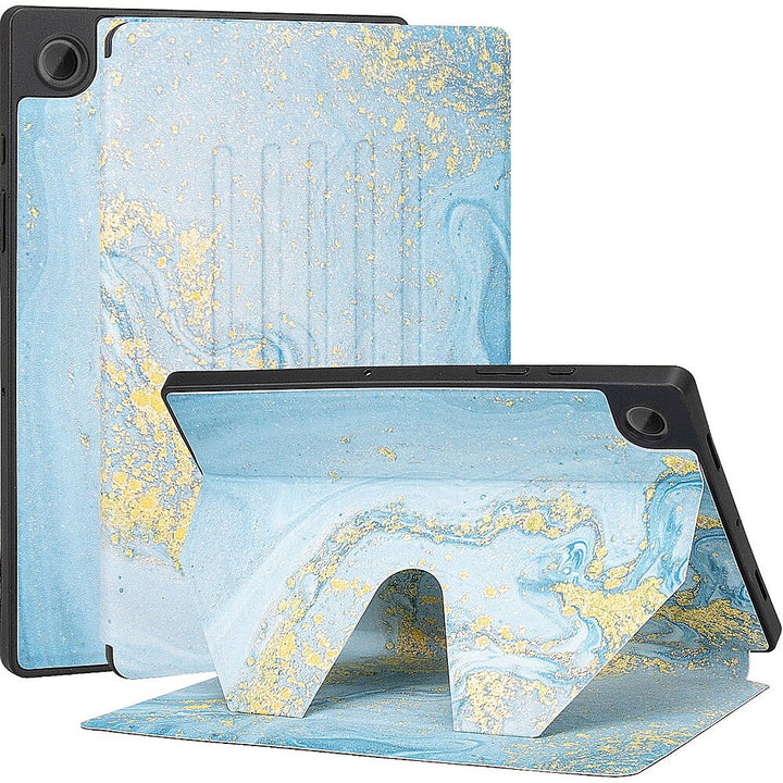 SaharaCase - Multi-Angle Folio Case for Samsung Galaxy Tab A8 - Blue Marble_5