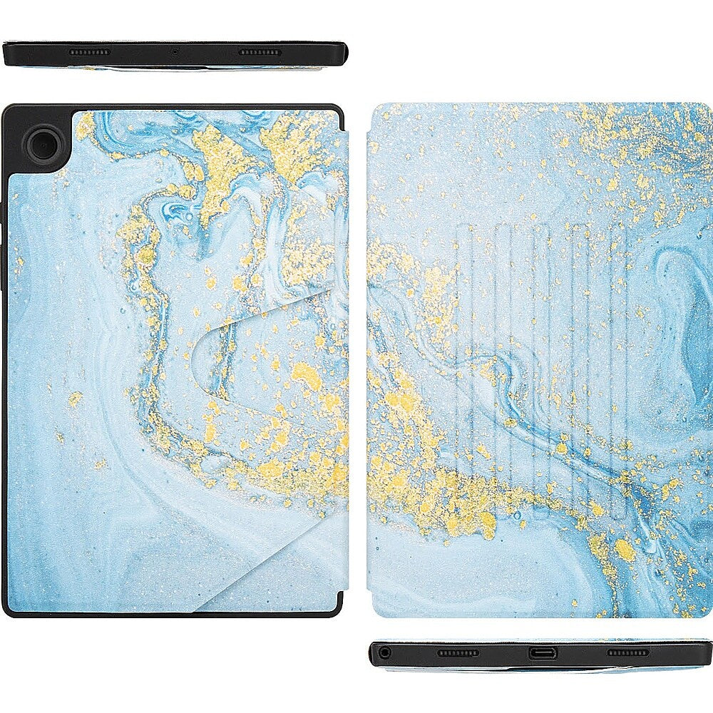 SaharaCase - Multi-Angle Folio Case for Samsung Galaxy Tab A8 - Blue Marble_1