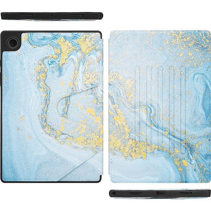 SaharaCase - Multi-Angle Folio Case for Samsung Galaxy Tab A8 - Blue Marble_1